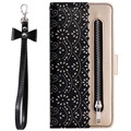 Lace Pattern Samsung Galaxy S20 Wallet Hülle mit Stand-Funktion - Schwarz