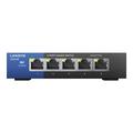 Linksys LGS105 5-Port-Business-Desktop-Gigabit-Switch - Schwarz