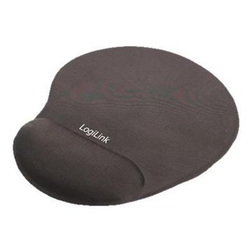 LogiLink ID0027 GEL Mousepad mit Handballenauflage - Schwarz