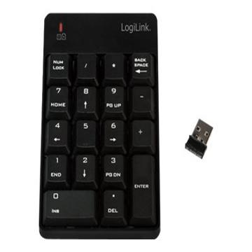 LogiLink Kabellose Tastatur - Schwarz