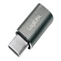 LogiLink USB 3.0 USB-C-Adapter – Silber