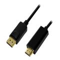 LogiLink Videokabel DisplayPort / HDMI - 2m - Schwarz