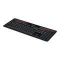 Logitech K750 Kabellose Solar-Tastatur - Nordisches Layout - Schwarz