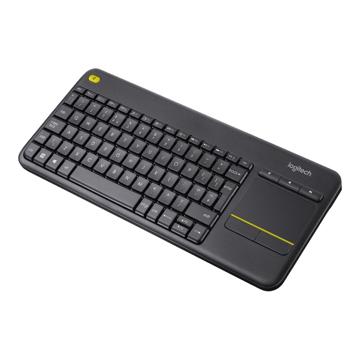 Logitech K400 Plus Kabellose Tastatur Dänisch/Finnisch/Norwegisch/Schwedisch