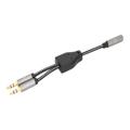 Manhattan Splitter für Headset 15cm