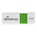 MediaRange USB 2.0-Flash-Laufwerk mit Schiebemechanismus - 32GB