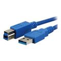 MediaRange USB 3.0 AM/BM-Verbindungskabel - 1.8m - Blau