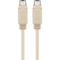 Goobay PS/2 Tastatur- und Maus Kabel - 2m
