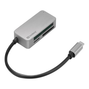 Sandberg USB-C Multi Card Reader Pro Kartenleser USB-C