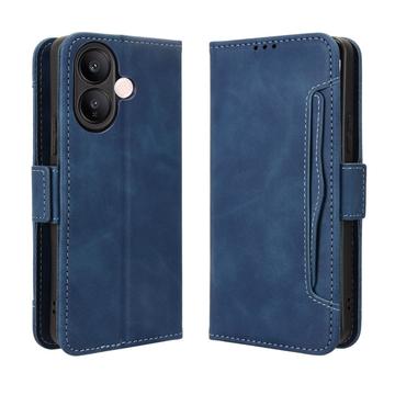 vivo V60 Lite Kartenetui mit Geldbörse - blau