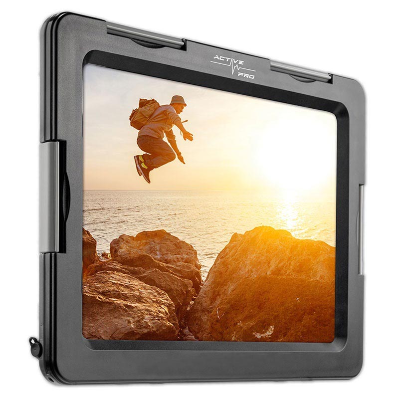 4smarts Seashell Tablet Universal Wasserdichte Hülle - 8-10 - Schwarz