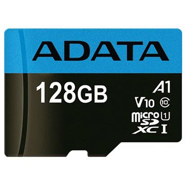 Adata Premier MicroSDXC UHS-I Speicherkarte AUSDX128GUICL10A1-RA1