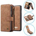 Caseme 2-in-1 Multifunktions iPhone XS Max Wallet Hülle - Braun