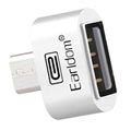 Earldom MicroUSB / USB OTG Adapter - Weiß