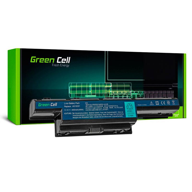 Green Cell Akku Acer Aspire Travelmate Gateway P Bell Easynote