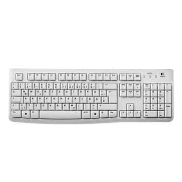 Logitech K120 Tastatur - DE Layout - Weiß