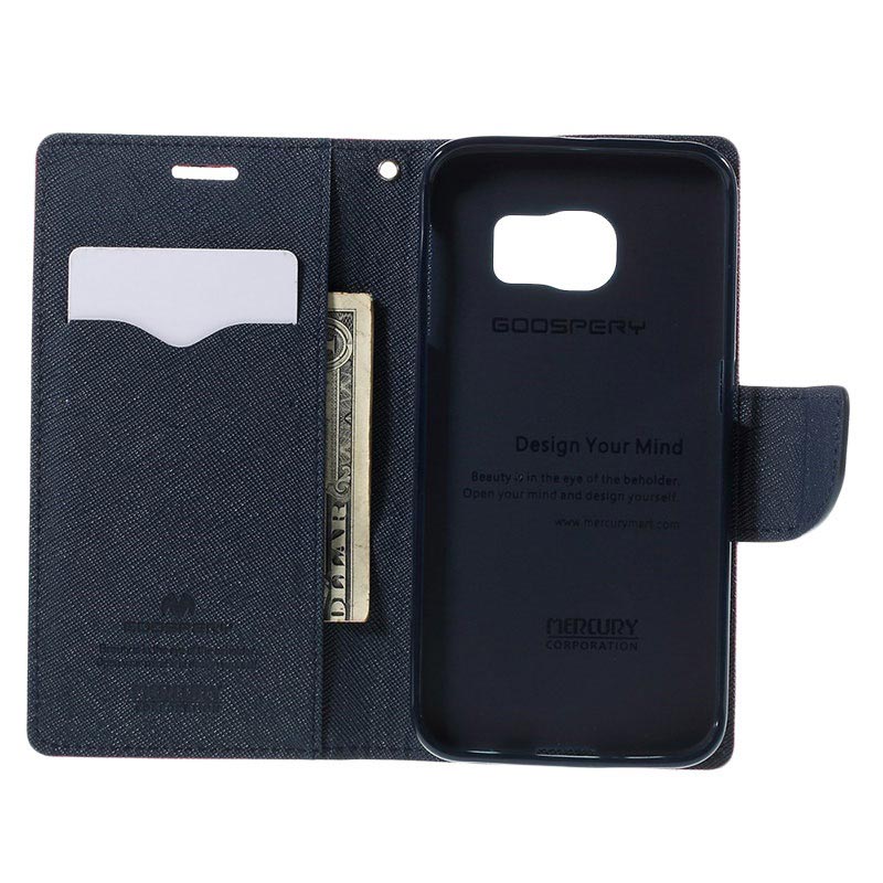 Galaxy S 6 Edge Mercury Goospery Fancy Diary HÃ¼lle