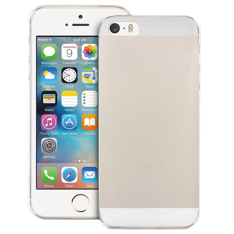 Iphone 5 5s Se Puro 0 3 Ultra Slim Nude Silikon Hulle Durchsichtig