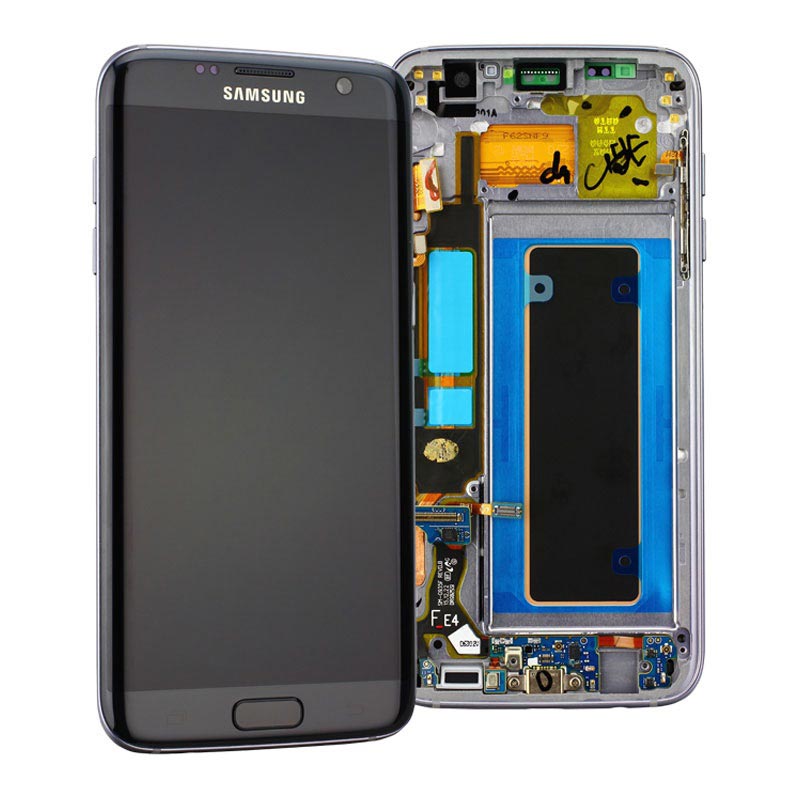 Samsung Galaxy S7 Edge Oberschale & LCD Display GH97 ...