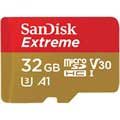 SanDisk Extreme MicroSDHC UHS-I Karte SDSQXAF-032G-GN6MA
