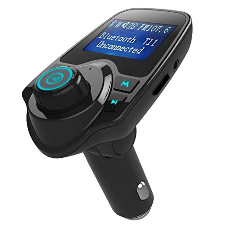 Bluetooth FM Transmitter Wireless LED Audio MP3 Player USB Ladegerät Adapter DHL 