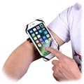 Universal Magnetische Sport Armband für Smartphones - 4"-5.8" - Schwarz