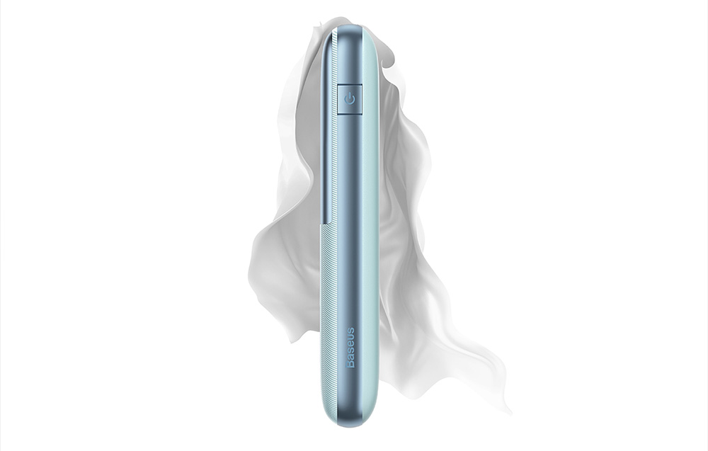 Baseus Bipow Pro Digital Display Schnelllade-Powerbank 10000mAh/20W - 2xUSB, USB-C - Blau