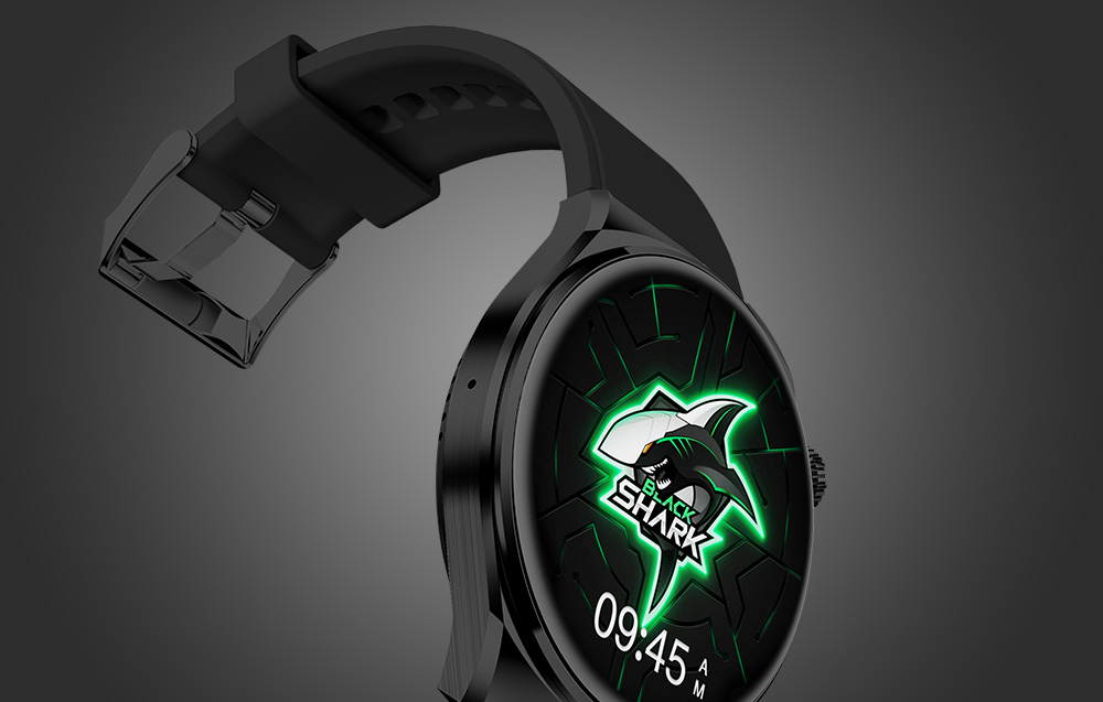 Black Shark S1 Wasserdichte Smartwatch - Schwarz