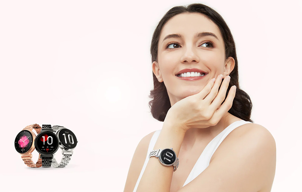 HiFuture Future Aura Smartwatch für Frauen - Schwarz