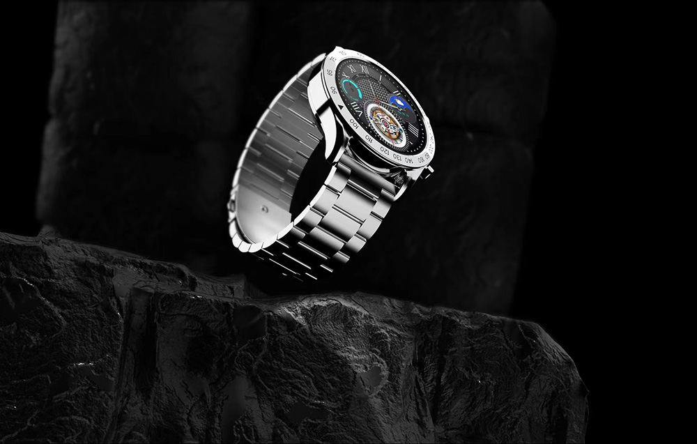 HiFuture FutureGo Pro Smartwatch - Edelstahl - Silber