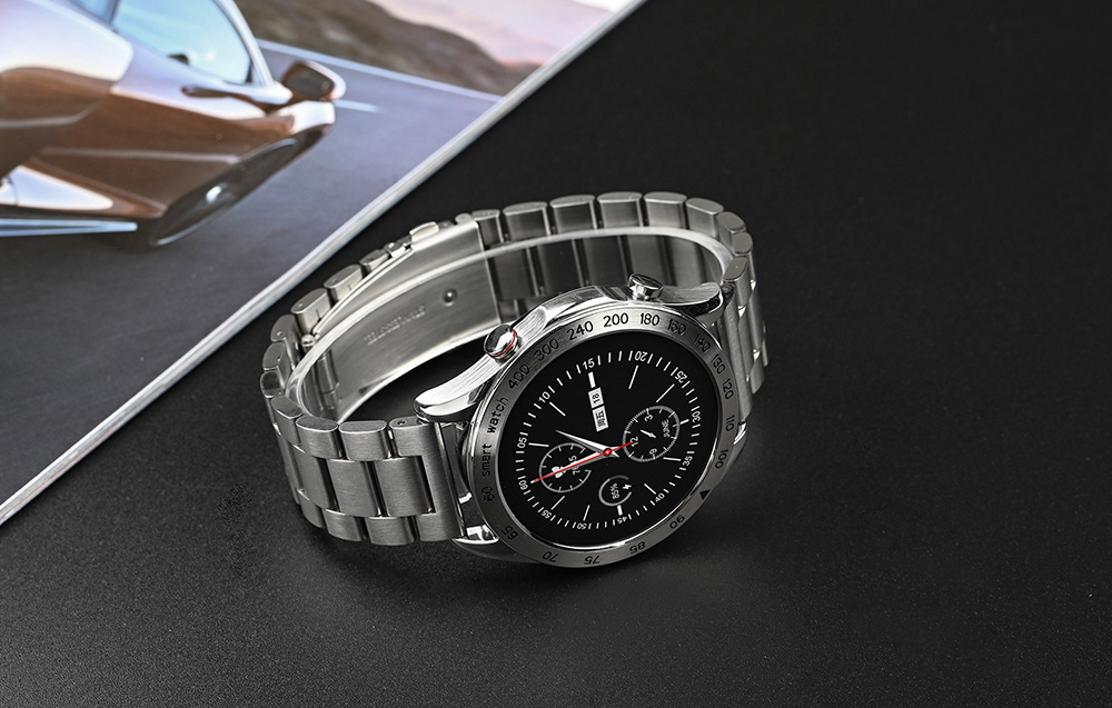 HiFuture FutureGo Pro Smartwatch - Edelstahl - Silber