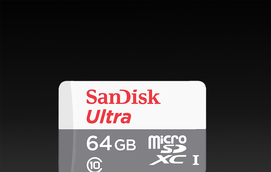 SanDisk Ultra microSDXC Memory Card SDSQUNR-064G-GN3MN - 64GB