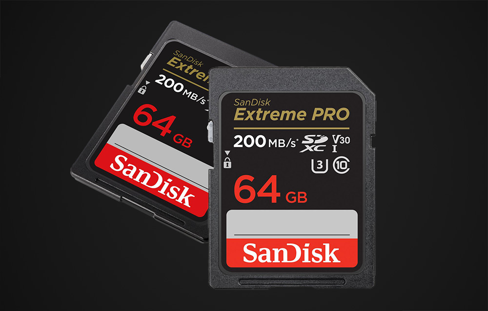 SanDisk Extreme Pro SDXC-Speicherkarte SDSDXXU-064G-GN4IN - 64GB
