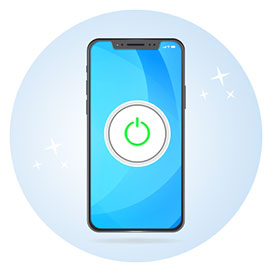 Das Handy erst dann einschalten, sobald es vollkommen trocken ist